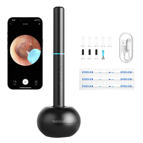 Smart Visual Ear-Clean Rod Bebird M9 S (black) Smart Visual Ear-Clean Rod Bebird M9 S (black)