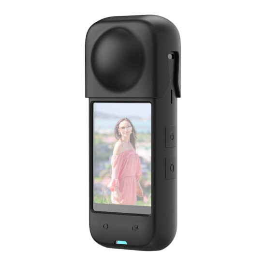Silicone protective case PULUZ for Insta360 X4 (black) Silicone protective case PULUZ for Insta360 X4 (black)