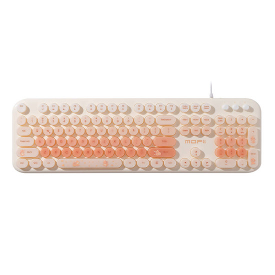 MOFII Wired Keyboard Illuminating Love Me (Beige) MOFII Wired Keyboard Illuminating Love Me (Beige)