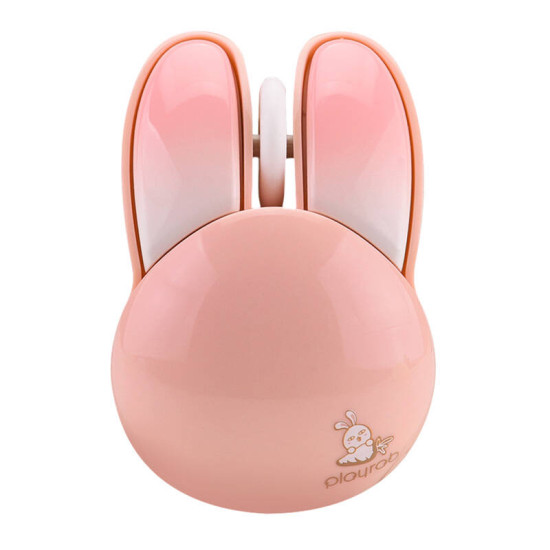 MOFII Wireless Mouse + Bluetooth Rabbit M6DM Oil Painting (White-Pink) MOFII Wireless Mouse + Bluetooth Rabbit M6DM Oil Painting (White-Pink)