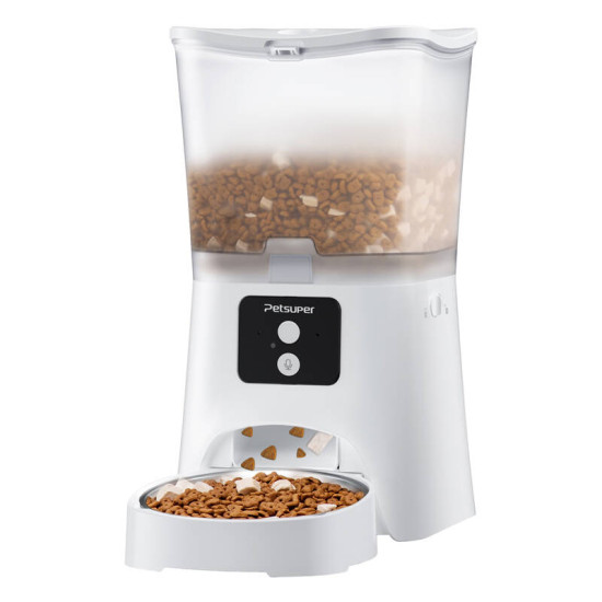Smart food dispenser Petsuper PF02-2 WiFi 3L (white) Smart food dispenser Petsuper PF02-2 WiFi 3L (white)