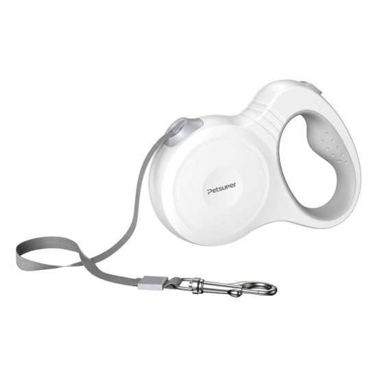 Petsuper Dog Automatic Retractable Leash 5m (white) Petsuper Dog Automatic Retractable Leash 5m (white)
