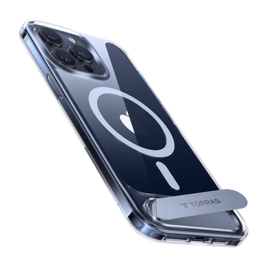 Torras UPRO Pstand Case for iPhone 15 Pro Max (transparent) Torras UPRO Pstand Case for iPhone 15 Pro Max (transparent)