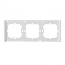 Frame for M5 80 smart wall switch 3-way triple SONOFF M5-3C-80-FW (white)