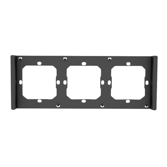 Frame for M5 80 smart wall switch 3-way triple SONOFF M5-3C-80-F (dim gray) Frame for M5 80 smart wall switch 3-way triple SONOFF M5-3C-80-F (dim gray)