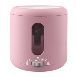 Pencil sharpener Tenwin 8035-4 battery/USB (pink)