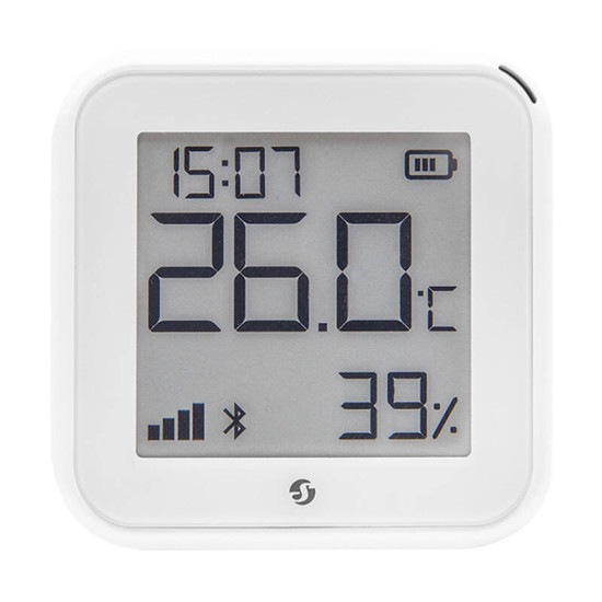 Shelly H&T Gen3 Temperature and humidity sensor, WiFi (White) Shelly H&T Gen3 Temperature and humidity sensor, WiFi (White)