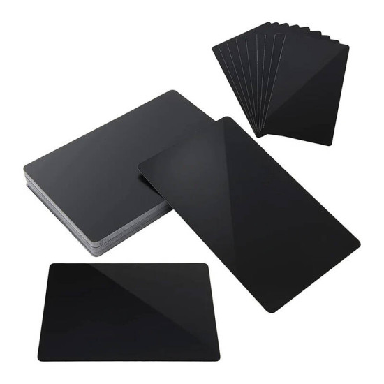 LaserPecker Aluminum business card set (100 pcs) LaserPecker Aluminum business card set (100 pcs)