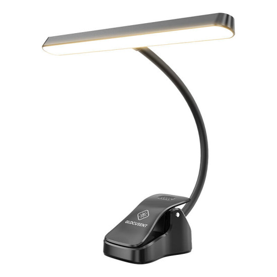Wireless lamp Glocusent Music Stand Light, USB-C 4000mAh (Black) Wireless lamp Glocusent Music Stand Light, USB-C 4000mAh (Black)