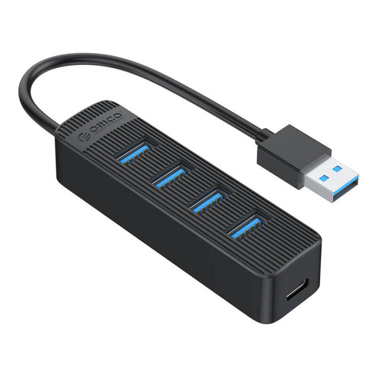 Orico Hub USB-A to 4xUSB-A 3.0 - black Orico Hub USB-A to 4xUSB-A 3.0 - black