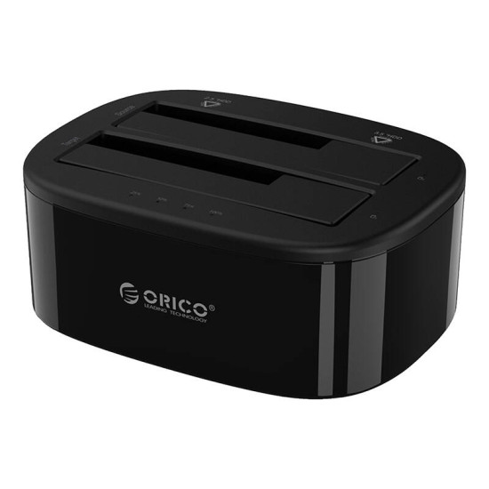 Orico HDD Docking Station 3.5 Inch Dual-Bay USB-A 3.0 Orico HDD Docking Station 3.5 Inch Dual-Bay USB-A 3.0