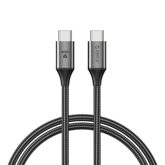 Orico Charging Cable 100W USB-C to C - black Orico Charging Cable 100W USB-C to C - black