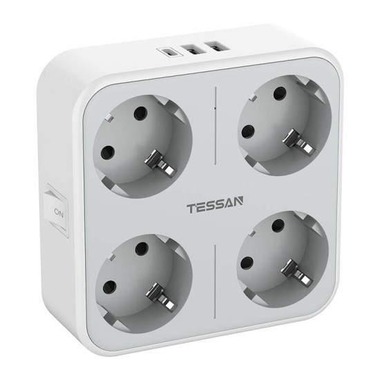 Tessan Wall Socket TS-302-DE-C Tessan Wall Socket TS-302-DE-C