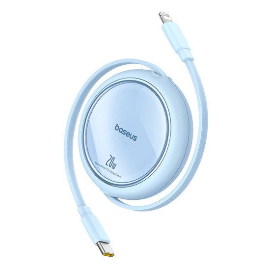 USB Cable Baseus Free2Pull USB-C to iP 20W 1m (blue) USB Cable Baseus Free2Pull USB-C to iP 20W 1m (blue)
