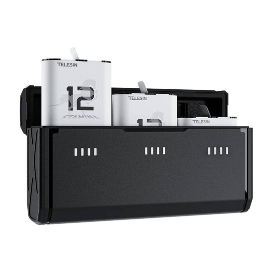 Charging Box TELESIN for GoPro 9/10/11/12 with ssd storage Charging Box TELESIN for GoPro 9/10/11/12 with ssd storage