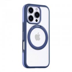Torras phone case Pstand for iPhone 16 Pro (navy blue)