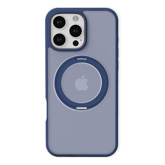 Torras Ostand Pro Case for iPhone 16 Pro (Blue) Torras Ostand Pro Case for iPhone 16 Pro (Blue)