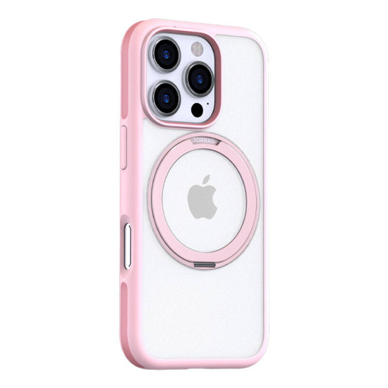 Torras Ostand R Fusion Case for iPhone 16 ProMax (Pink) Torras Ostand R Fusion Case for iPhone 16 ProMax (Pink)