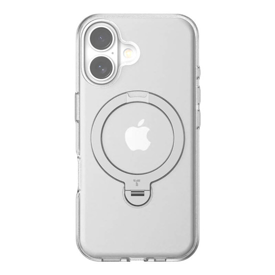 Torras Ostand Spin Case for iPhone 16 (Transparent) Torras Ostand Spin Case for iPhone 16 (Transparent)