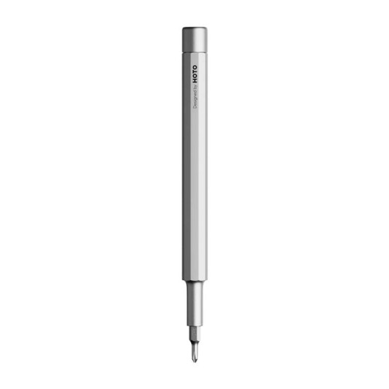 Pocket precision screwdriver and everlasting pen 5 in 1 HOTO QWLSD013 (silver) Pocket precision screwdriver and everlasting pen 5 in 1 HOTO QWLSD013 (silver)