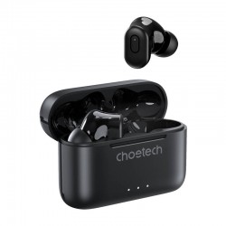 Wireless Earphones TWS Choetech BH-T15 ANC+ENC (black)