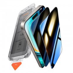 Privacy tempered glass Install Master Privacy for iPhone 16 Plus