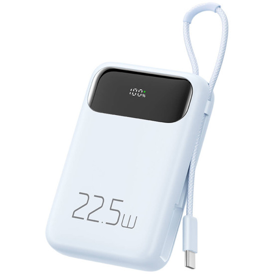 Mcdodo Power Bank MC-3244 10000mAh, 22.5W, to C (blue) Mcdodo Power Bank MC-3244 10000mAh, 22.5W, to C (blue)