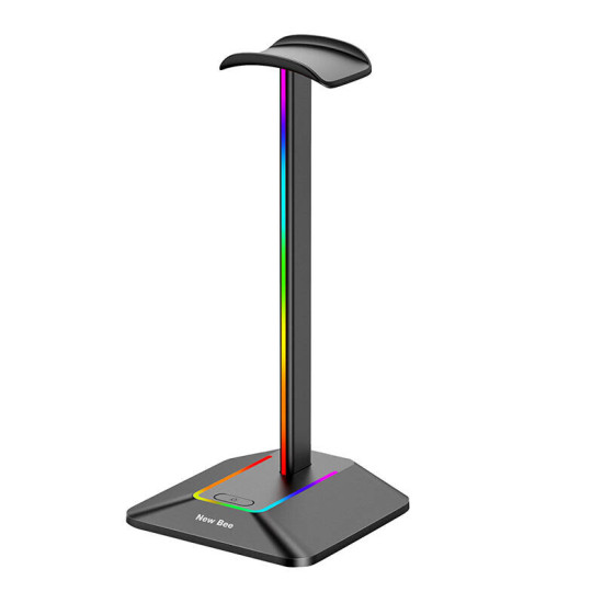 Headphone holder with USB New Bee NB-Z8 (RGB) Headphone holder with USB New Bee NB-Z8 (RGB)