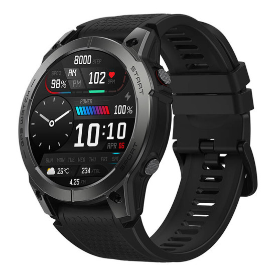 Zeblaze Smartwatch Stratos 3 (Μαύρο) Zeblaze Smartwatch Stratos 3 (Μαύρο)