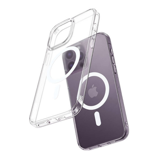 Magnetic case McDodo for iPhone 15 Pro (clear) Magnetic case McDodo for iPhone 15 Pro (clear)