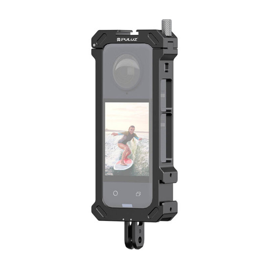 Metal protective cage PULUZ with tripod adapter for Insta360 X4 Metal protective cage PULUZ with tripod adapter for Insta360 X4