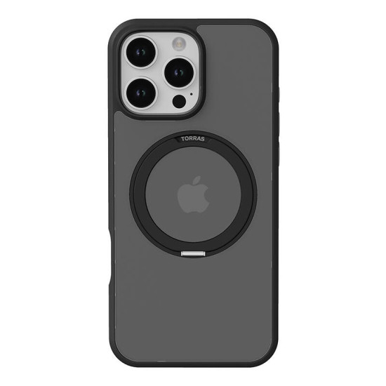 Torras Ostand Pro Case for iPhone 16 ProMax (Black Torras Ostand Pro Case for iPhone 16 ProMax (Black