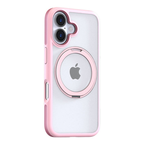Torras Ostand R Fusion Case for iPhone 16 (Pink) Torras Ostand R Fusion Case for iPhone 16 (Pink)