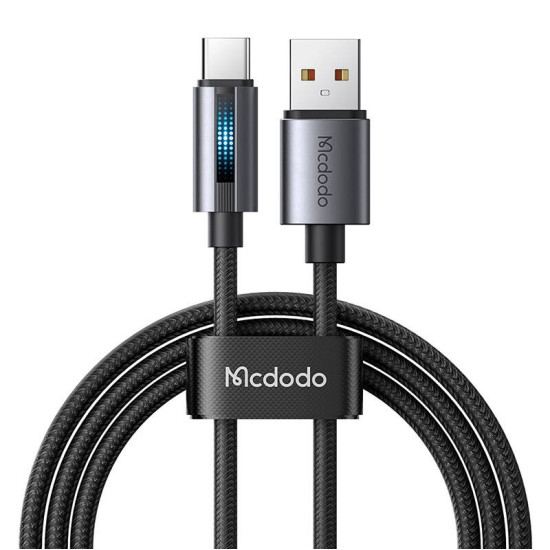 Mcdodo CA-5180 USB-A to USB-C cable, 1.2m (black) Mcdodo CA-5180 USB-A to USB-C cable, 1.2m (black)