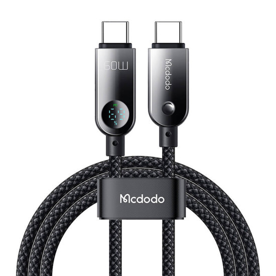 Mcdodo USB-C to USB-C 60W Cable CA-4780 1.2m (Black) Mcdodo USB-C to USB-C 60W Cable CA-4780 1.2m (Black)